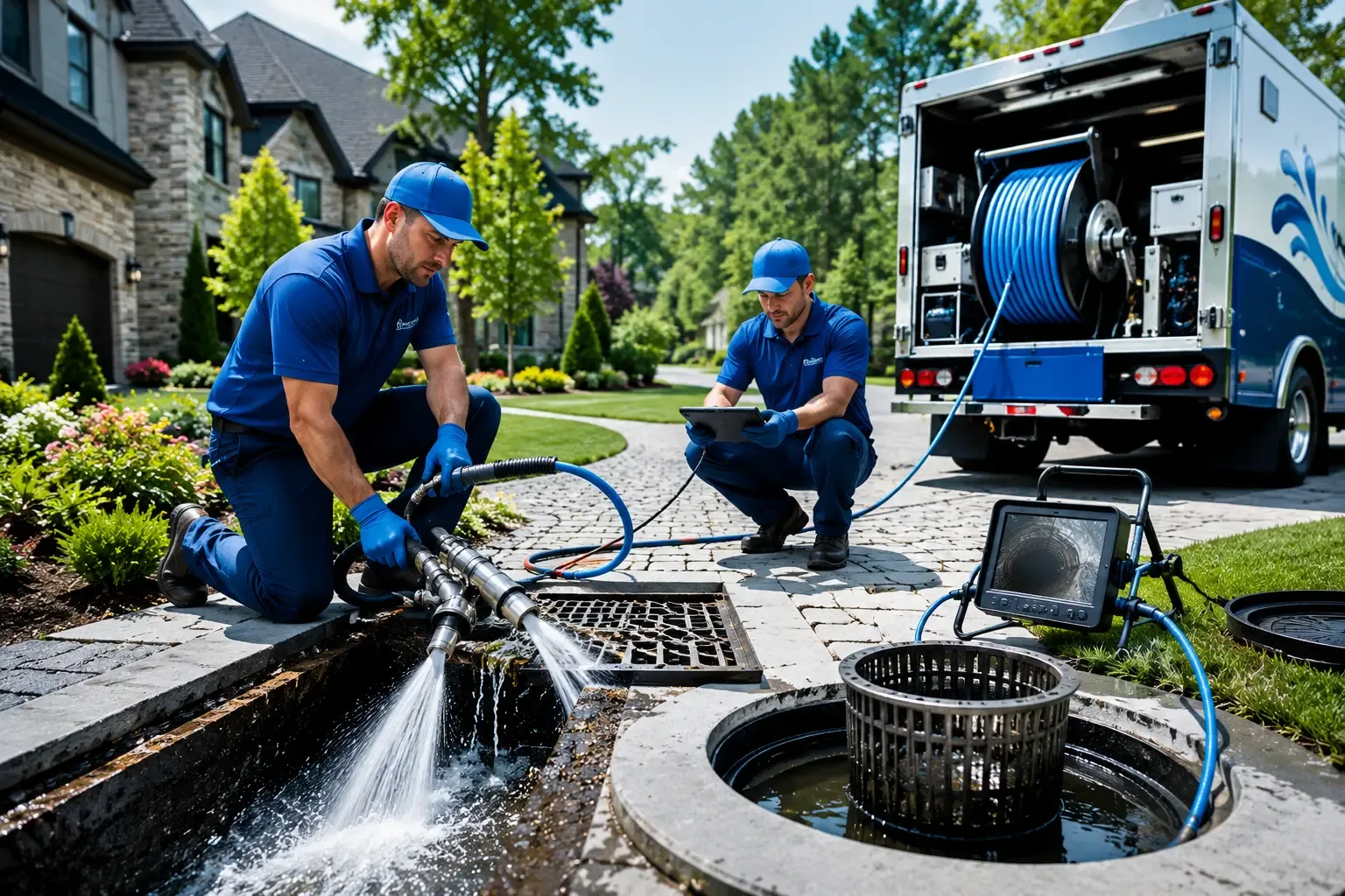 Local outdoor drain cleaning professionals in Calhoun, KY